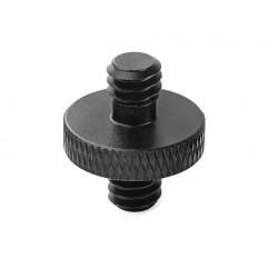 1/4" Male to 1/4" Male Double Threaded Screw Adapter