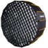 Nicefoto 120cm/47.2 inches Deep Parabolic Quick Set-up Bowens Mount Softbox with Grid for Studio Flashes and LED Lights