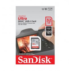 SanDisk 32GB Ultra UHS-I SDHC Memory Card (Class 10) 