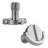 Stainless Steel 1/4" D-Ring Mounting Screw for Camera, Tripod and Monopod Quick Release Plate