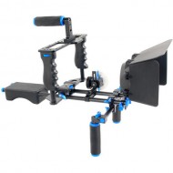 YELANGU D221 Shoulder Rig with Camera Cage and Follow Focus