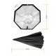 Godox 80cm Grid Umbrella Type Speedlight octagon softbox