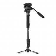 Weifeng WF-3958M Professional Aluminum Alloy Camera Monopod with Fluid Pan Head